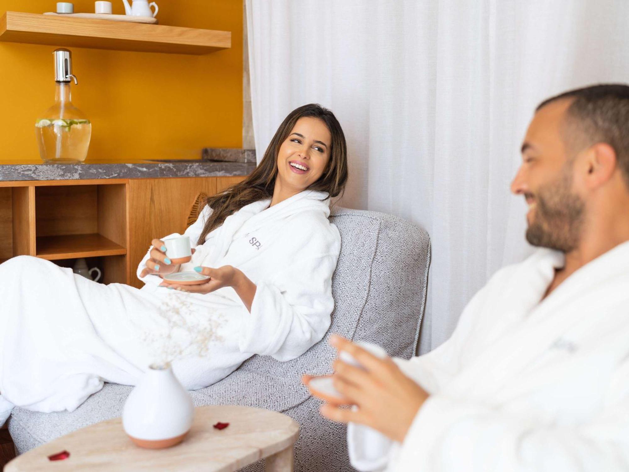 فندق بولمان مازاجان رويال جولف آند سبا الجديدة المظهر الخارجي الصورة Spa at the Hotel