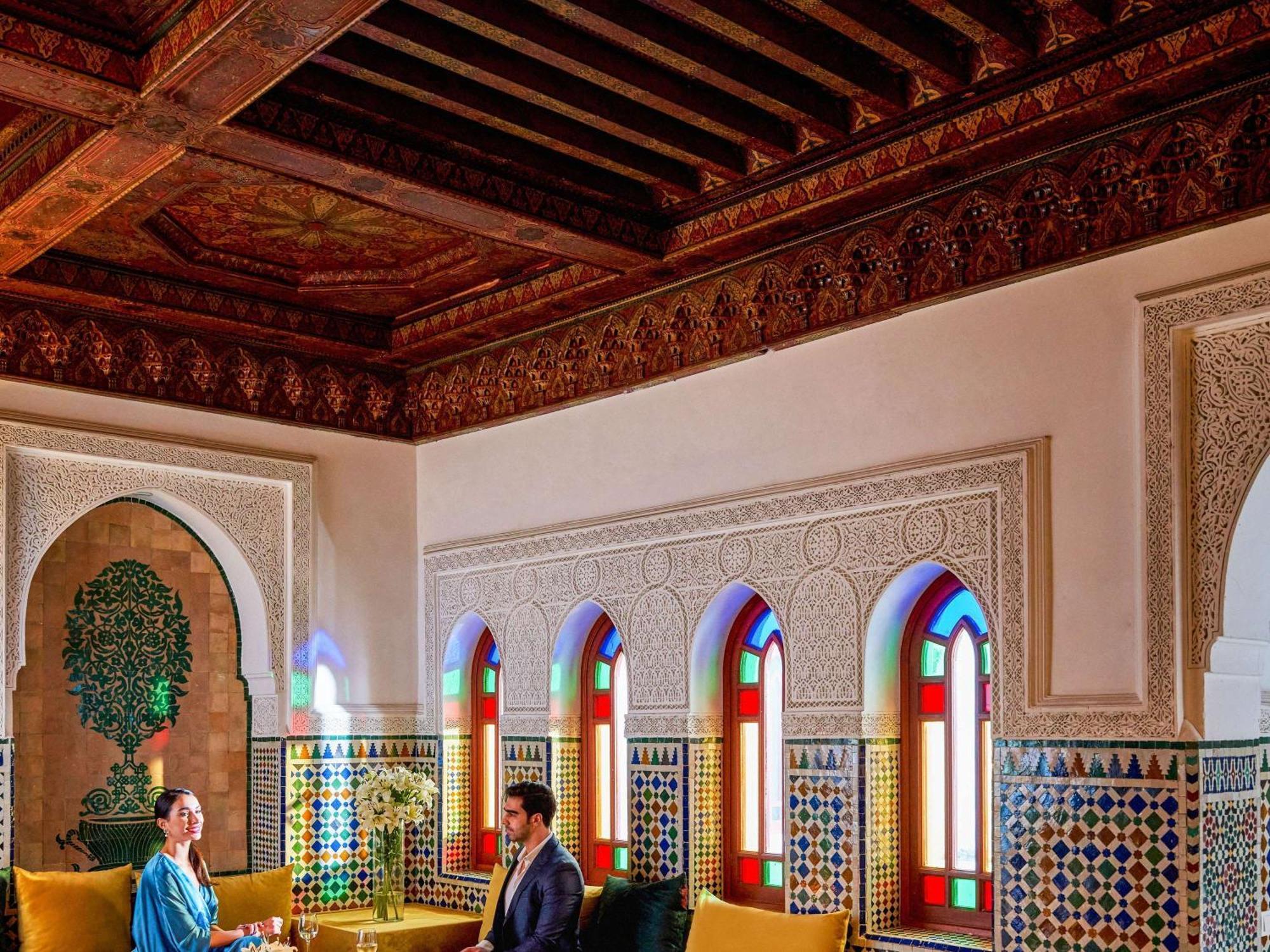 فندق بولمان مازاجان رويال جولف آند سبا الجديدة المظهر الخارجي الصورة The lobby of the hotel